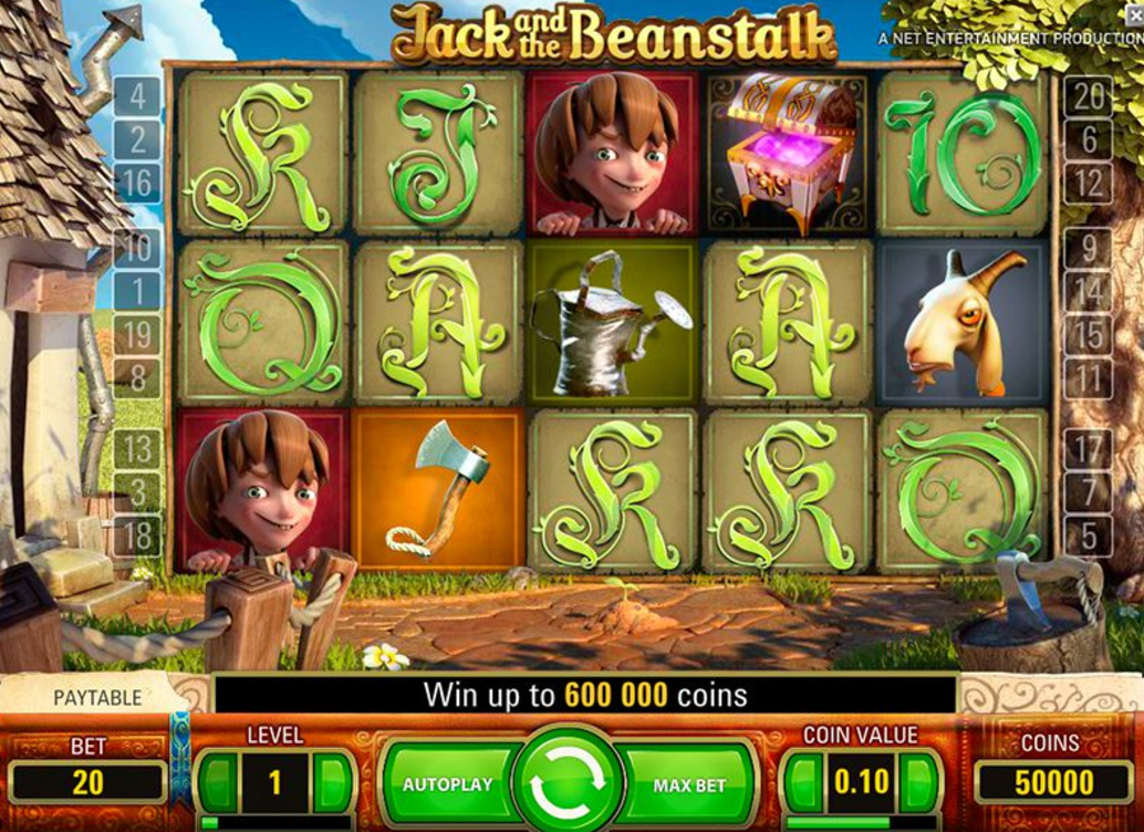 jack and the beanstalk slot